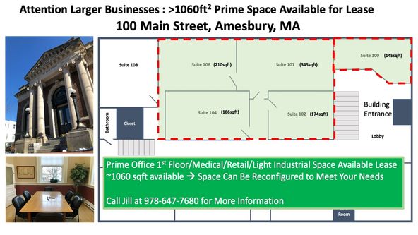 Amesbury Building : 100 Main St, Amesbury, MA 01913